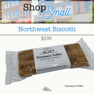 Cinnamon Toffee Biscotti Double Pack - Java Momma
